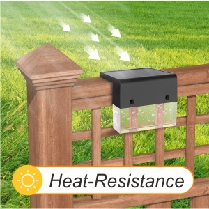 LED di illuminazione impermeabile IP65 a consegna rapida Amazon Hot Choice e-Commerce Lampada a energia solare Step luci per esterni Stair Fence patio Percorso giardino Yard Walkway