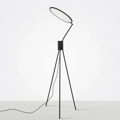 Lampada da pavimento Nordic LED moderno treppiede in ferro per Lampada da terra studio con camera da letto soggiorno (WH-MFL-78)