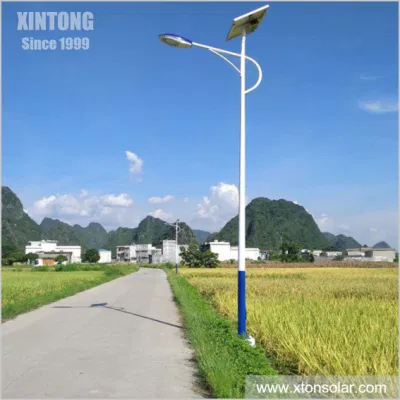 LED integrato impermeabile da 60 watt ISO9001 IP67 per esterni all-in-one Via strada Solar Light con pannello