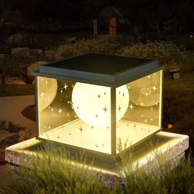 Illuminazione da esterno del prato illuminazione solare da parete per decorazione del giardino