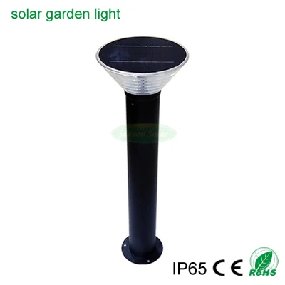 Smart Energy System decorazione illuminazione esterna Bollard luce solare da giardino Con batteria LiFePO4 e luce LED