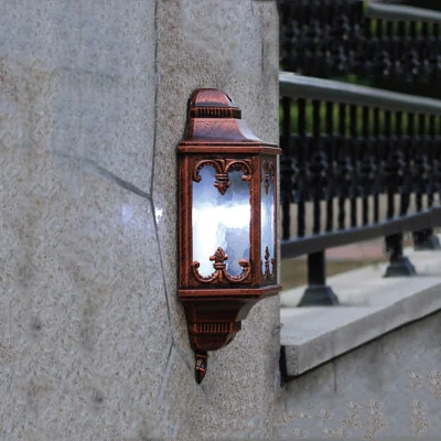 Novità luci da cortile per esterni da parete con recinzione per porte anteriori E27 AC85-265V luce orizzontale (WH-HR-84)