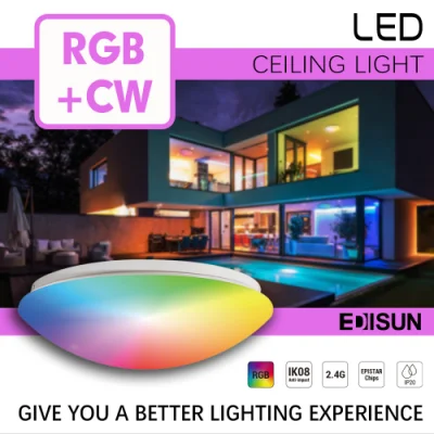 Lampada da soffitto LED Tuya WiFi Smart con illuminazione domestica decorativa