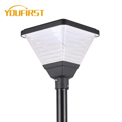 Piscina esterna in alluminio cortile Yard Fixture esterno parco LED solare Luce da giardino