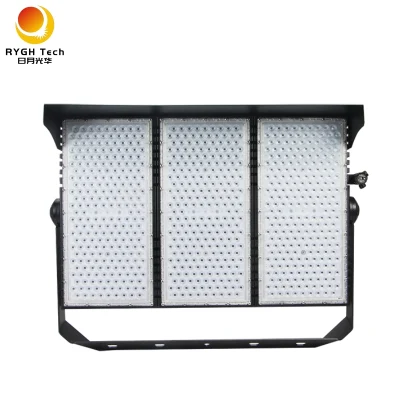 Campo sportivo Saudi Gym 1200 W 1500 W, campi da calcio da 1500 Watt Proiettori a LED High Mast Stadium per campi sportivi