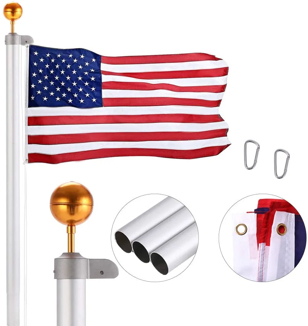 OEM ODM Adjust Aluminum Flag Pole