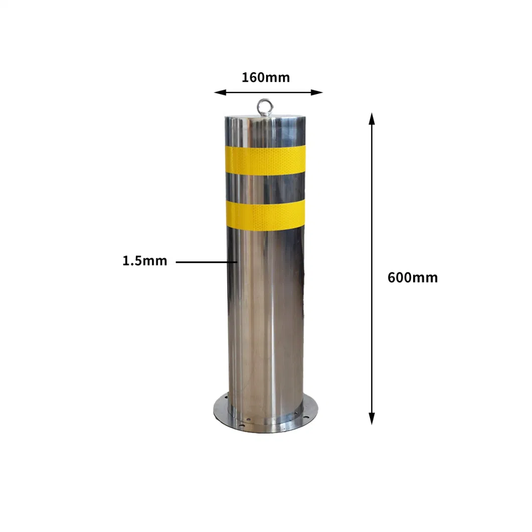 Factory Price OEM Moveable Short Circle Bollard Street Road Post Bollard