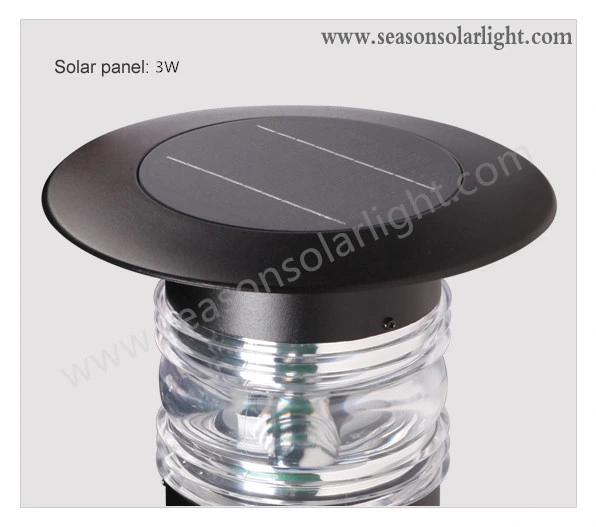 60--80cm Walkway Path Garden Decorative Outdoor Landscape Standing Lighting Pole Solar Bollard LED Light