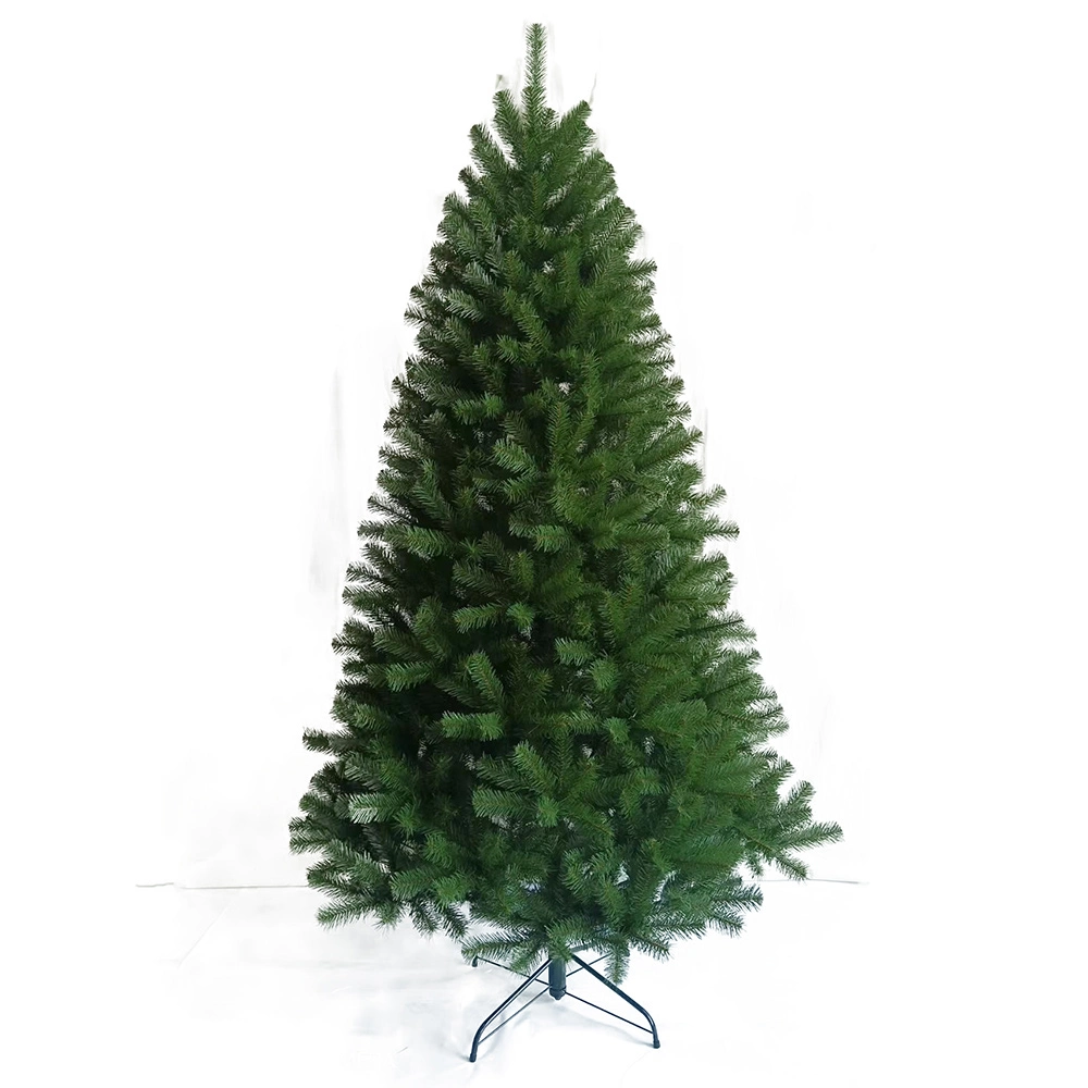Artificial Handmade Multi Color Xmas Tree 7.5 FT High Quality Decorative Tall Mixed PVC Hinged Tree for Christmas Wedding Holiday