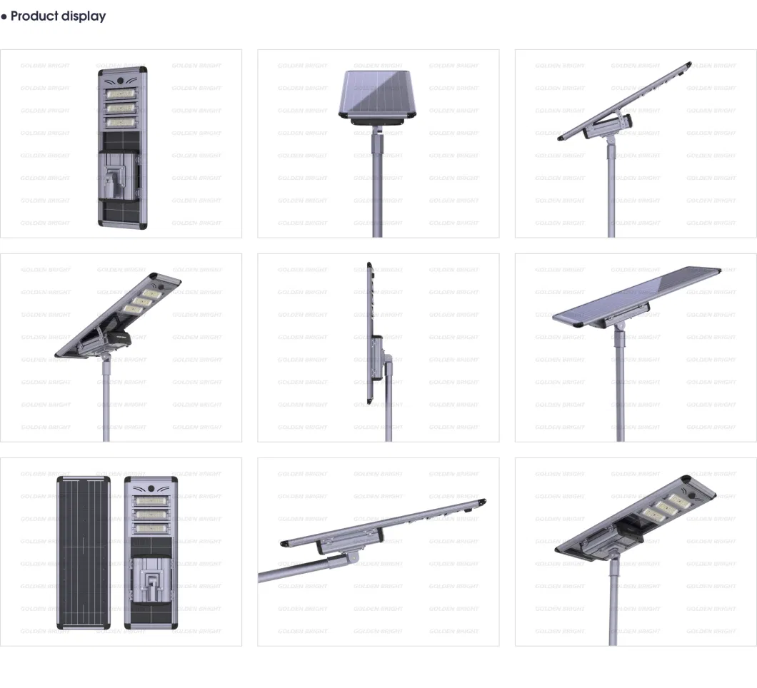 Wholesale 40-120W Best Price Outdoor All in One Solar Street LED Garden Energy Saving Sensor Security Light