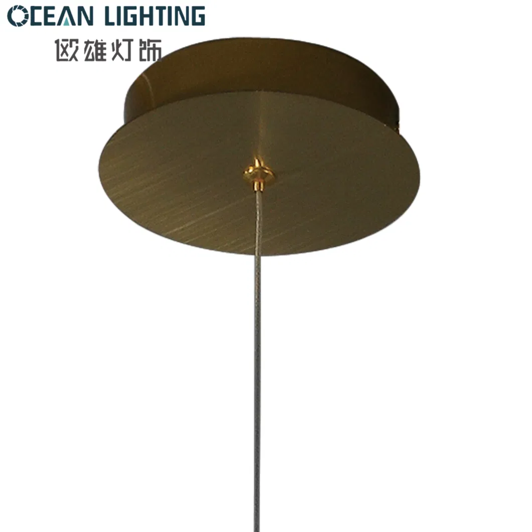 Decorative Luxury Ceiling Lighting 3W Round Hanging Lamp Kitchen Fixture Modern LED Chandelier Pendant Light