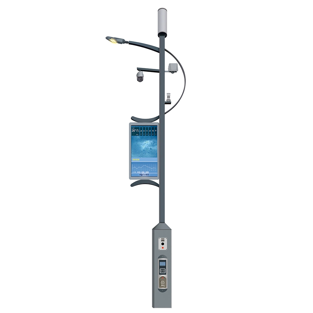 Customized Ground Electric Intelligent Street Slolar Light Smart Pole
