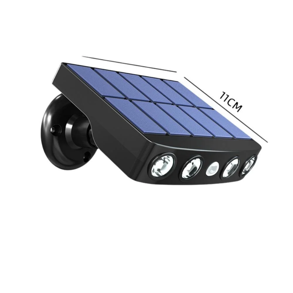 High Brightness Solar LED Light Rotatable Outdoor Security Street Lamp for Courtyard Garage Terrace Fence Bl19207