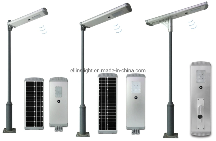 All in One Integrated Smart Solar LED Street Light IP65 Outdoor Solar Lamp