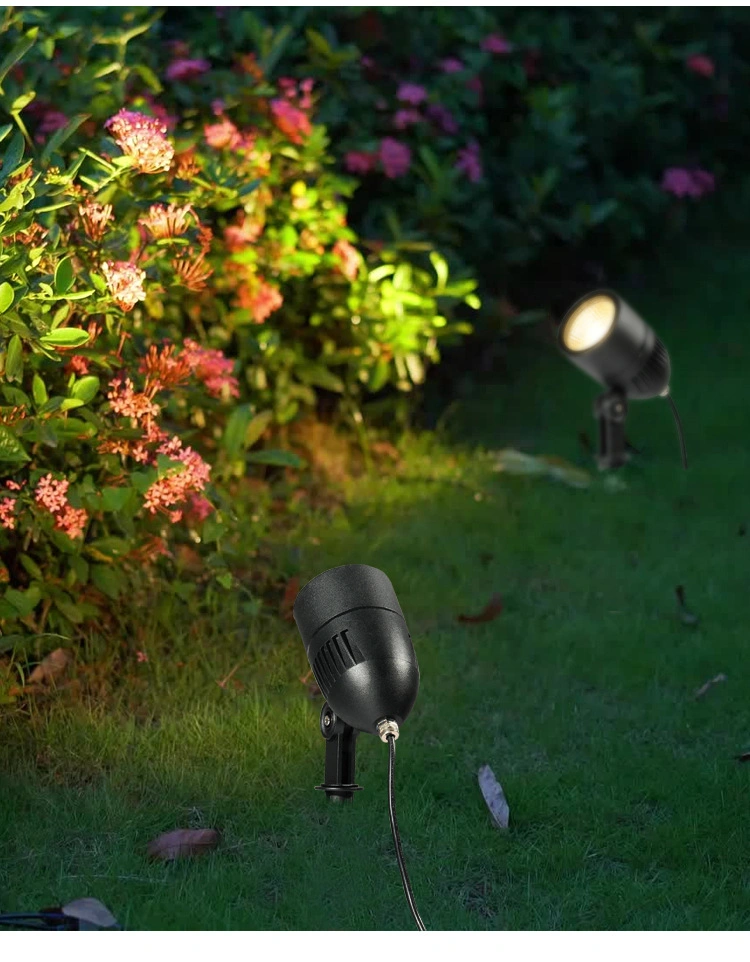 10W COB LED Landscape Outdoor Waterproof Garden Tree Spike Lamp Light