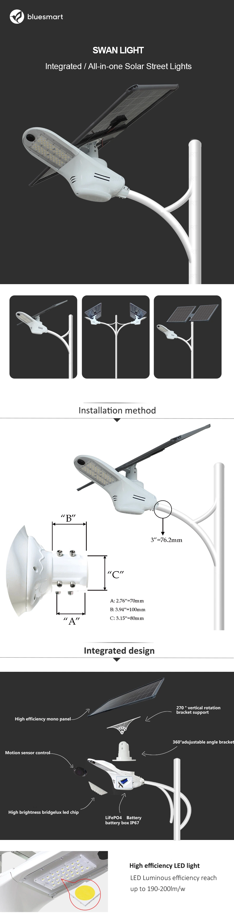 Outdoor Gardent Remote Control Solar Light &amp; Lamp