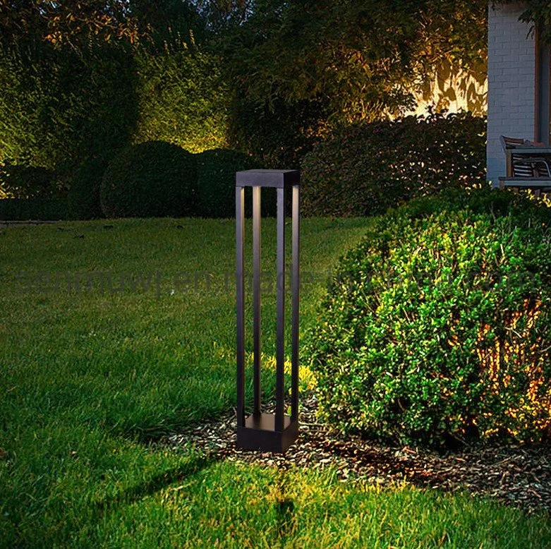 LED Outdoor Garden Bollard Lights, 10W IP65 Landscape Lawn Lamp