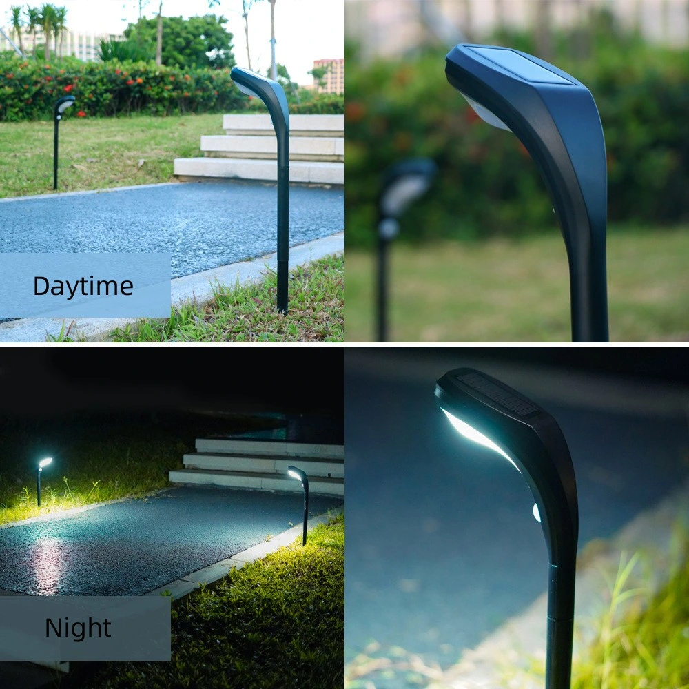 Solar Powered Outdoor Pathway Decoration Landscape Waterproof Lawn Lamp Solar Spot Lights LED Solar Bollard Lawn Garden Lights