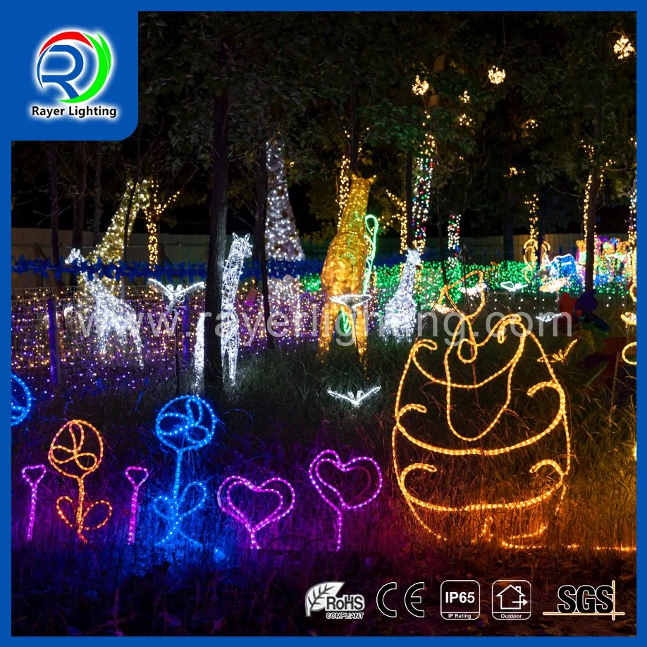 LED Tall Christmas Outdoor Decoration LED Motif Lights Love