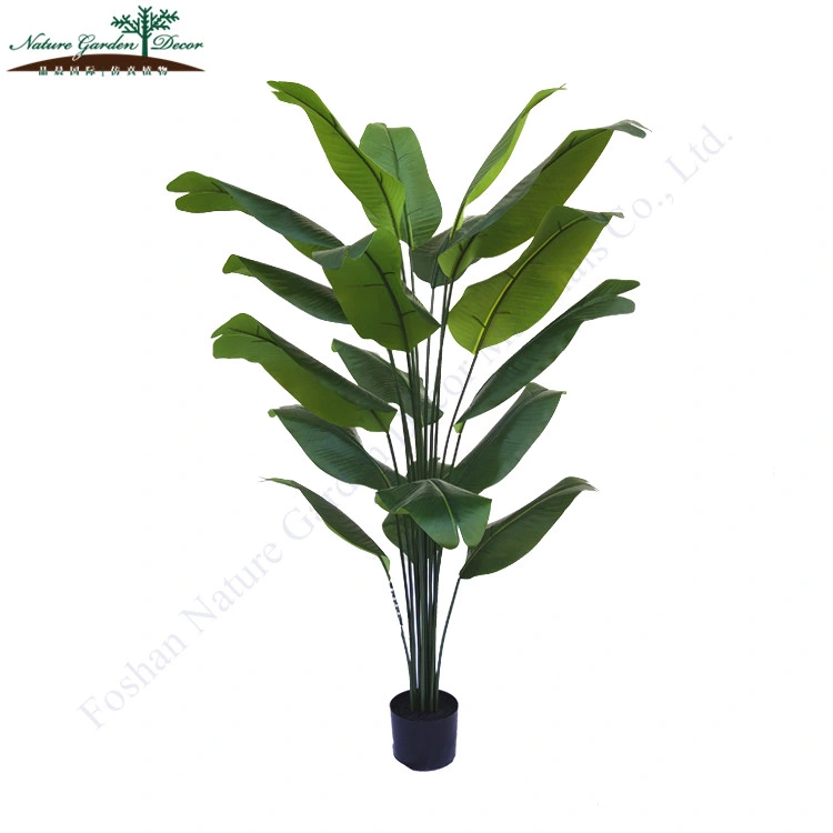 Office Decor Plants Made by PE Artificial Tall Banana Tree