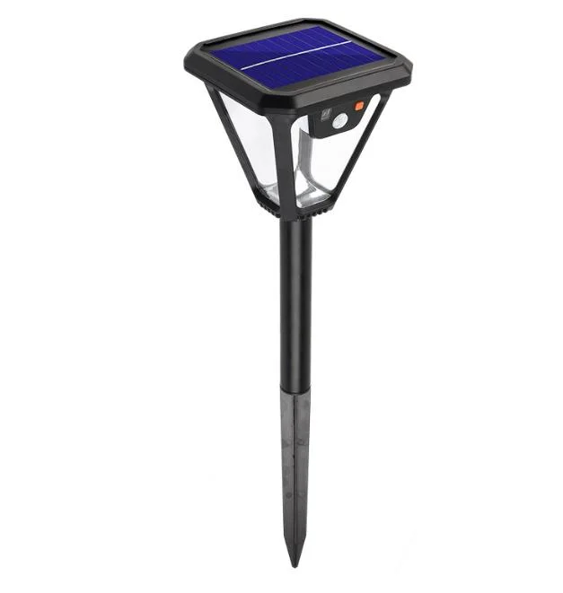 Wholesale Quality Outdoor IP65 Waterproof Garden Decoration Lantern Dimmable Motion Sensor LED Floodlight Lawn Lamp Solar Powered Wall Garden Light