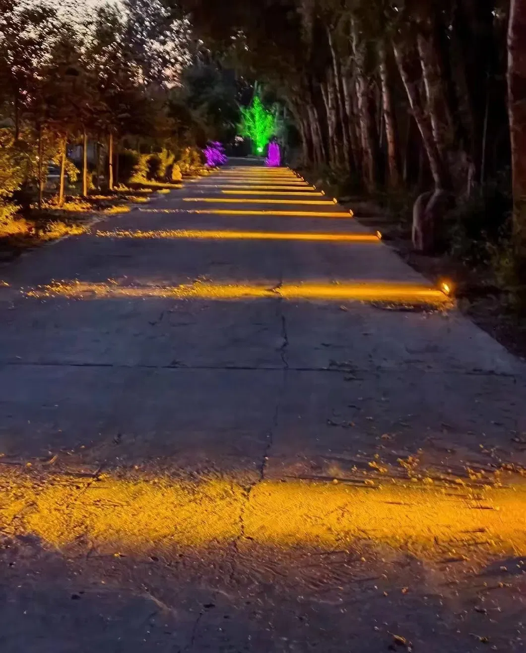 6W LED Trestle Outdoor Pathway Aisle Surface-Mounted Wall Ground Step Stair Well Lamp