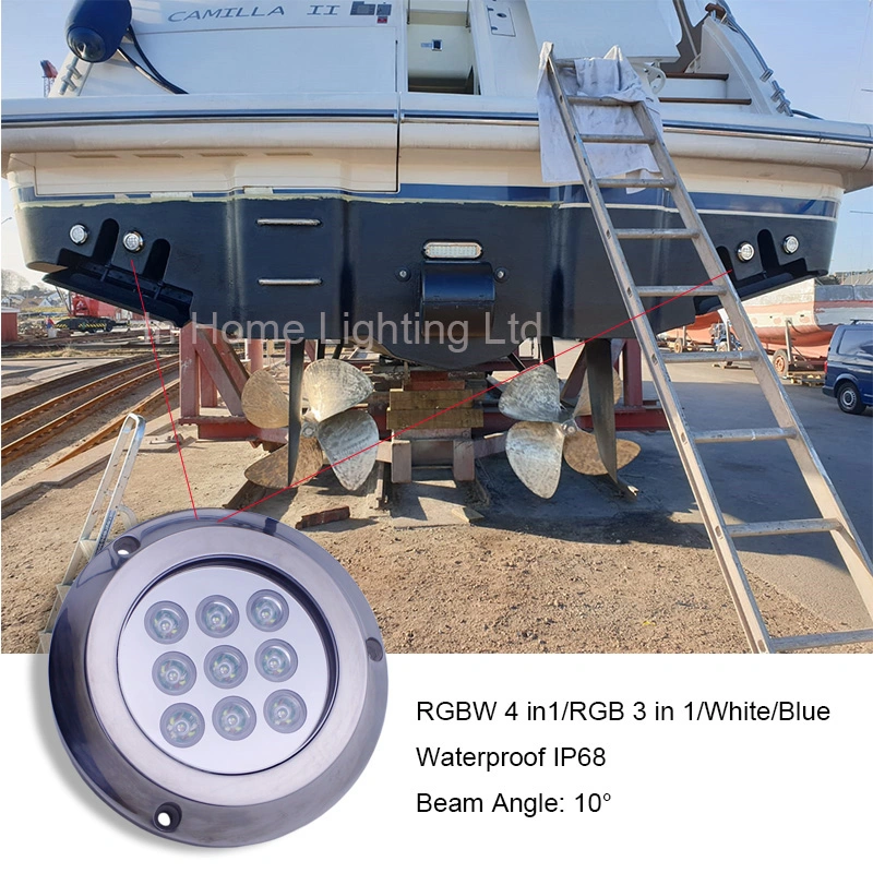 Stainless Steel 12V LED Marine Light Surface Mount Boat Light for Boat Yacht