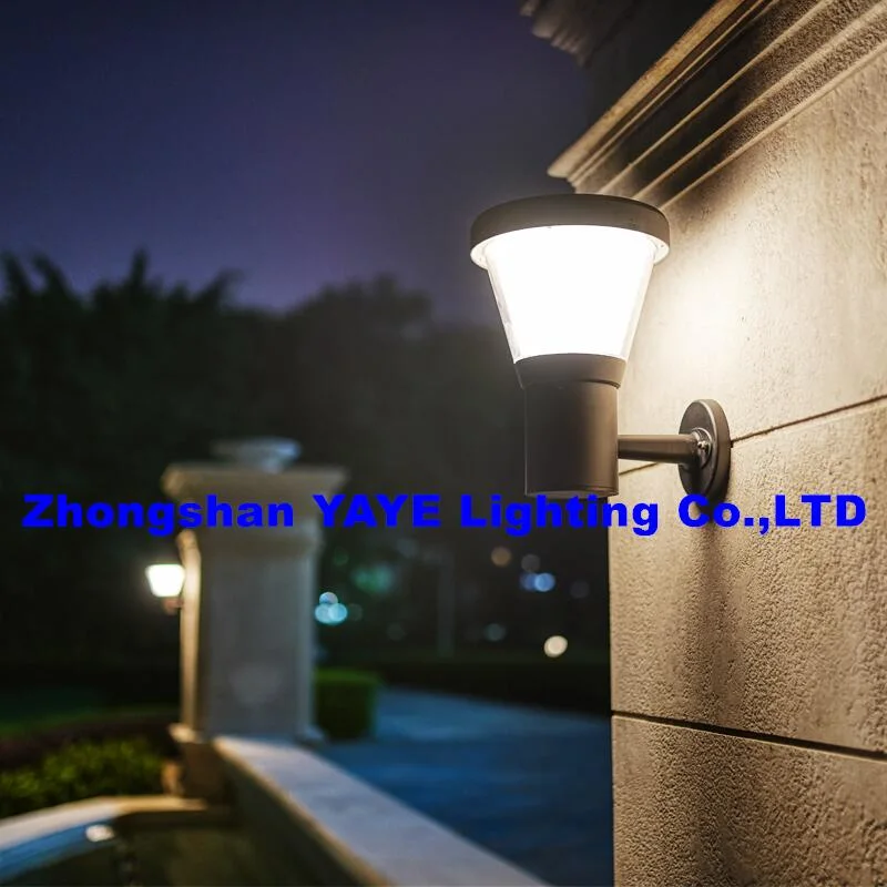 Yaye 2023 Hottest Sell CE Solar Round 50W Outdoor Waterproof IP66 Aluminum LED Garden Wall Lithium Battery 3.2V/6.4ah Light 3 Years Warranty 1000PCS Stock