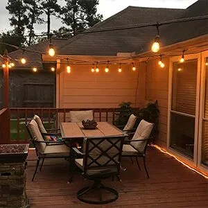 Vintage LED Festoon String Lights
