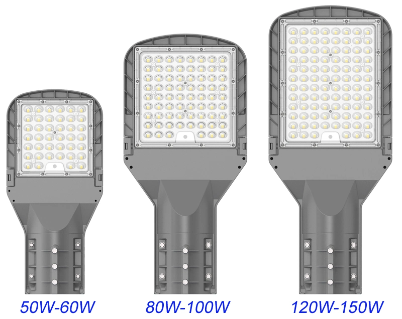 IP65 50W 80W 100W 120W 150W 200W Outdoor Smart LED Road Street Solar Garden Shoebox Parking Light with 0-10V Dimmable