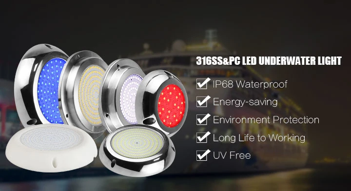 IP68 LED Pool Light 10W AC12V Underwater LED Marine Lights