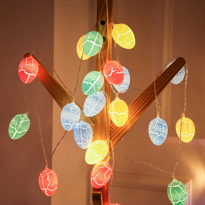 Easter Eggs LED String Lights Battery Operated Decorations Holiday Garden Light Night Light for Kids