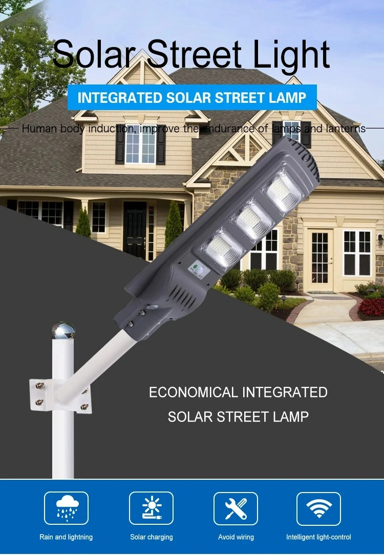 Wholesale Outdoor All in One Solar Powered LED Garden Street Light with Motion Sensor