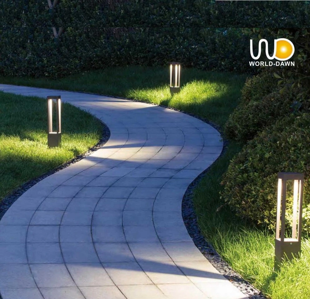 Commercial Residential LED Landscape Garden Driveway Factory Price IP65 Aluminum LED Lawn Lamp Decorative Bollard Outdoor Light