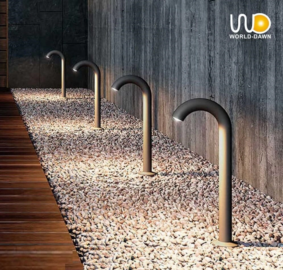 IP65 Modern Design Outdoor Garden Courtyard Pathway Lighting LED Lawn Bollard Light