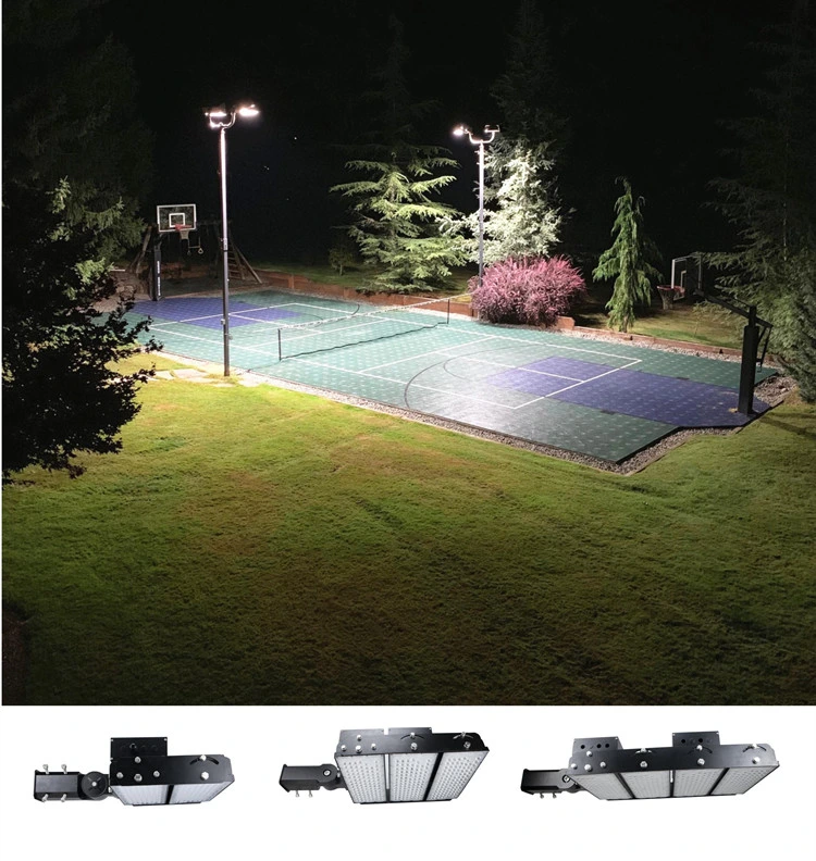 Outdoor 500W 1000W Parking Pole Light Stadium Spotlight with Slip-Fit