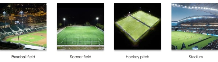 Rygh 500W Outdoor Soccer Stadium Sports Field LED Arena Lighting Fixtures