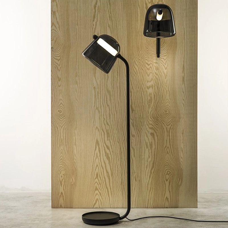 Nordic Floor Lamp Modern Iron Glass Floor Lamps for Living Room Bedroom Study Decoration Light Corner LED Lamp (WH-MFL-54)