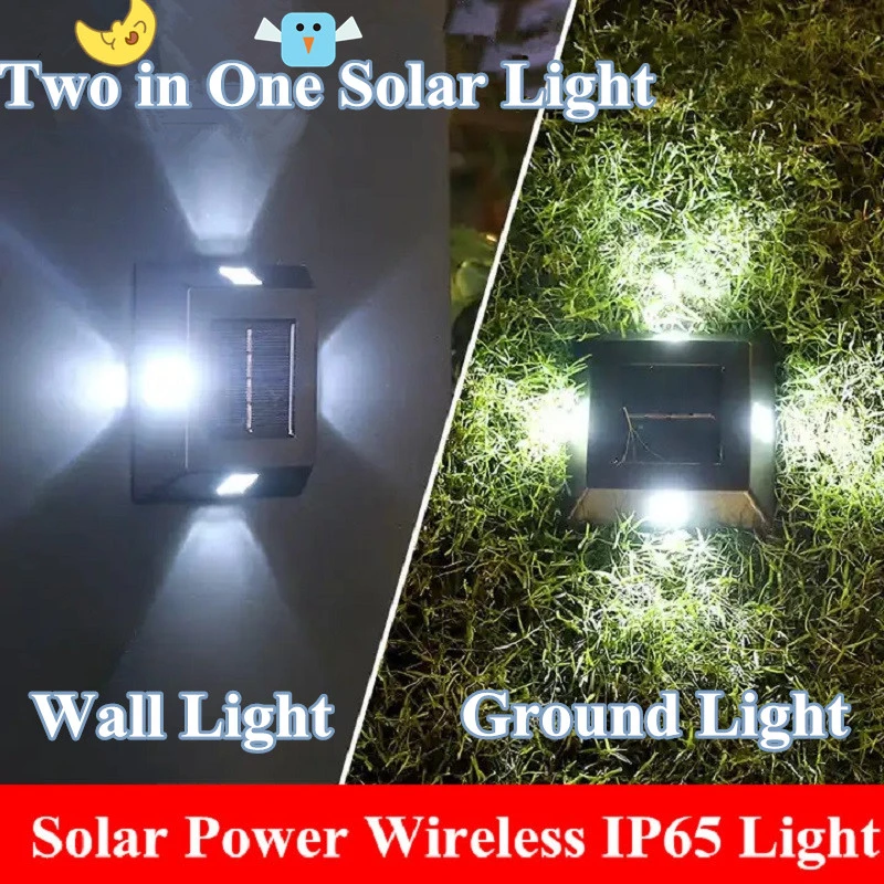 Wall Light Solar Garden Light Landscape Decorative LED Underground Lighting Navidad Lamp