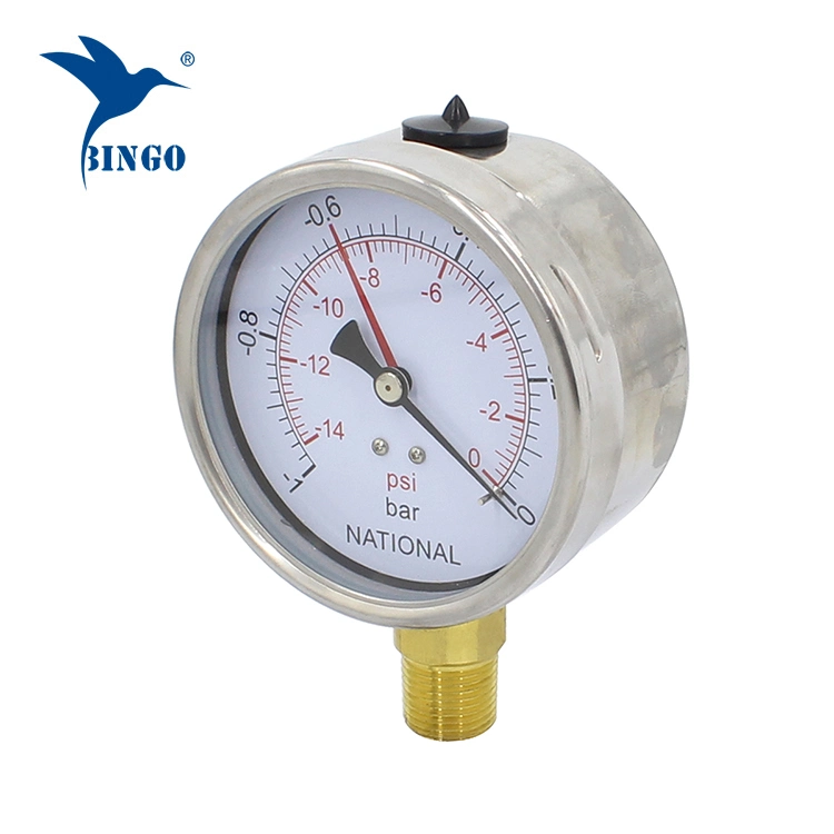 Pressure Gauge for Diving, Luminous Dial, Custom Pressure Values