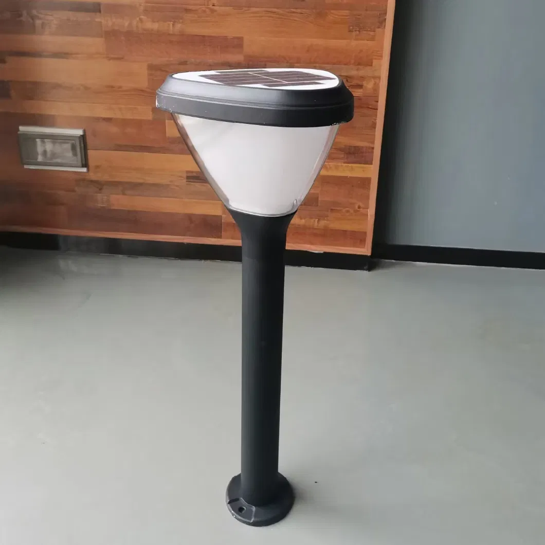 All in One Decorative Bollard Lights Outdoor Landscape Flower IP65 Energy Solar LED Garden Light