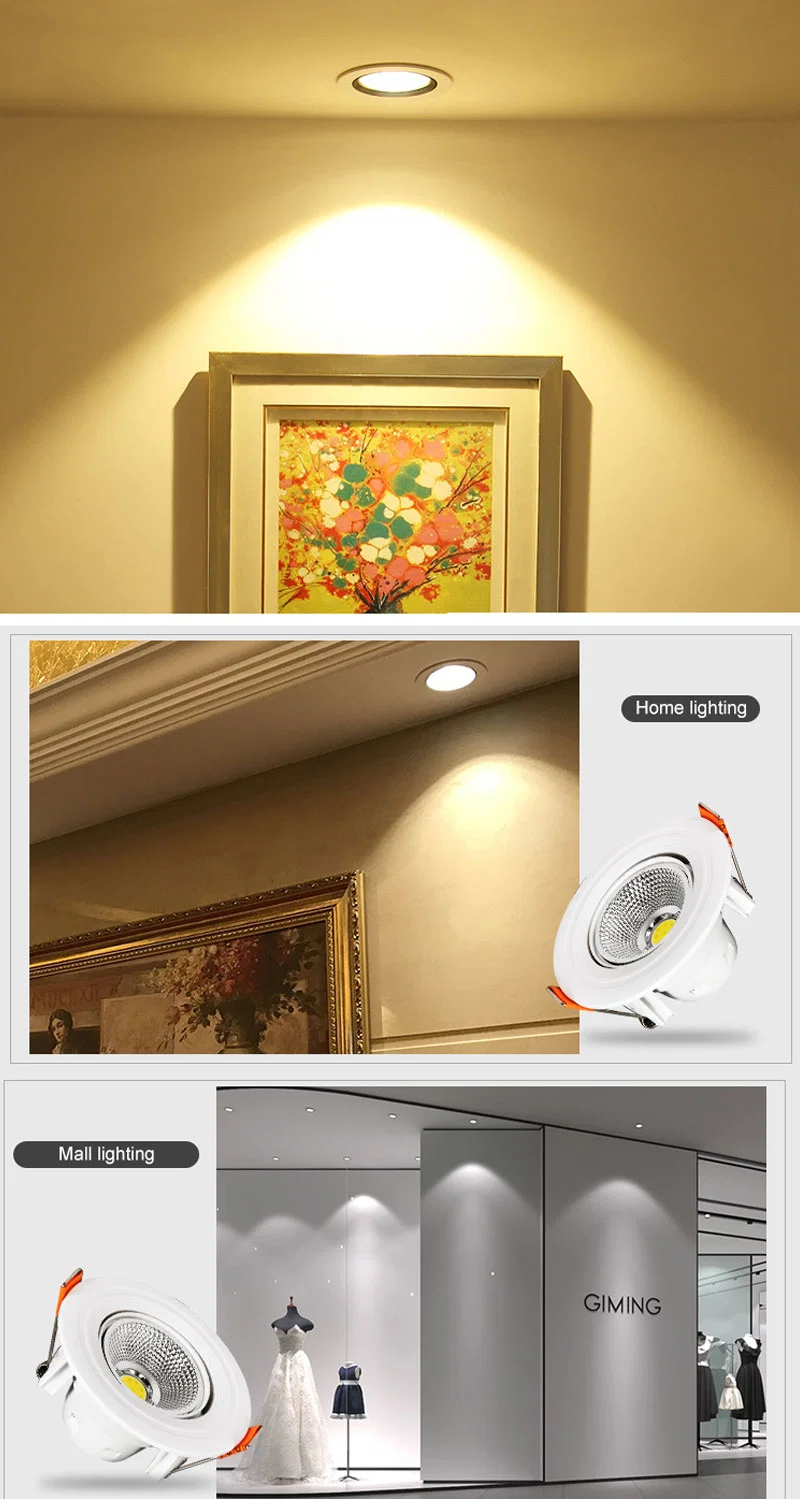 LED PARA Casa Ceiling Min Outdoor Warm Pinlight Aisilan COB Spot Light LED Spotlight Spotlight