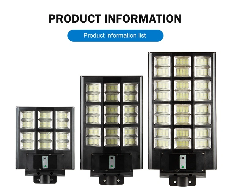 Wholesale Price Outdoor Lamp ABS Energy Powered Panel Motion Sensor Road Outdoor Garden Wall LED All in One Solar Street Light with Lithmilum Battery