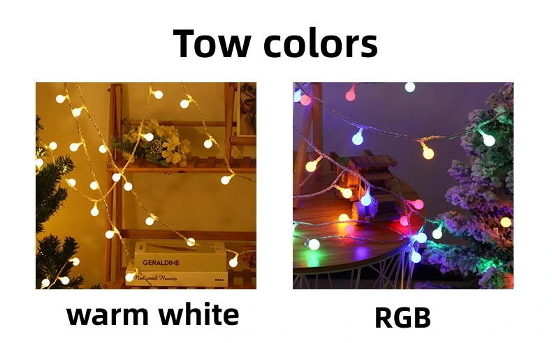 LED String Lights Outdoor Light Garland Bulb Fairy Party Home Wedding Garden