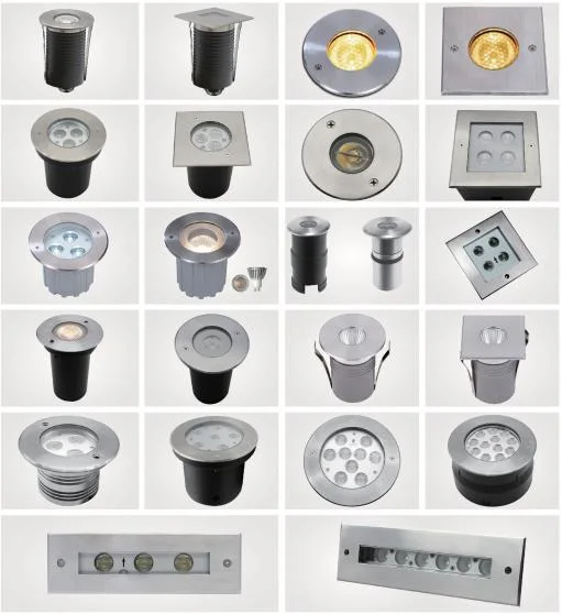 3W IP67 Waterproof Outdoor LED Underground Floor Light