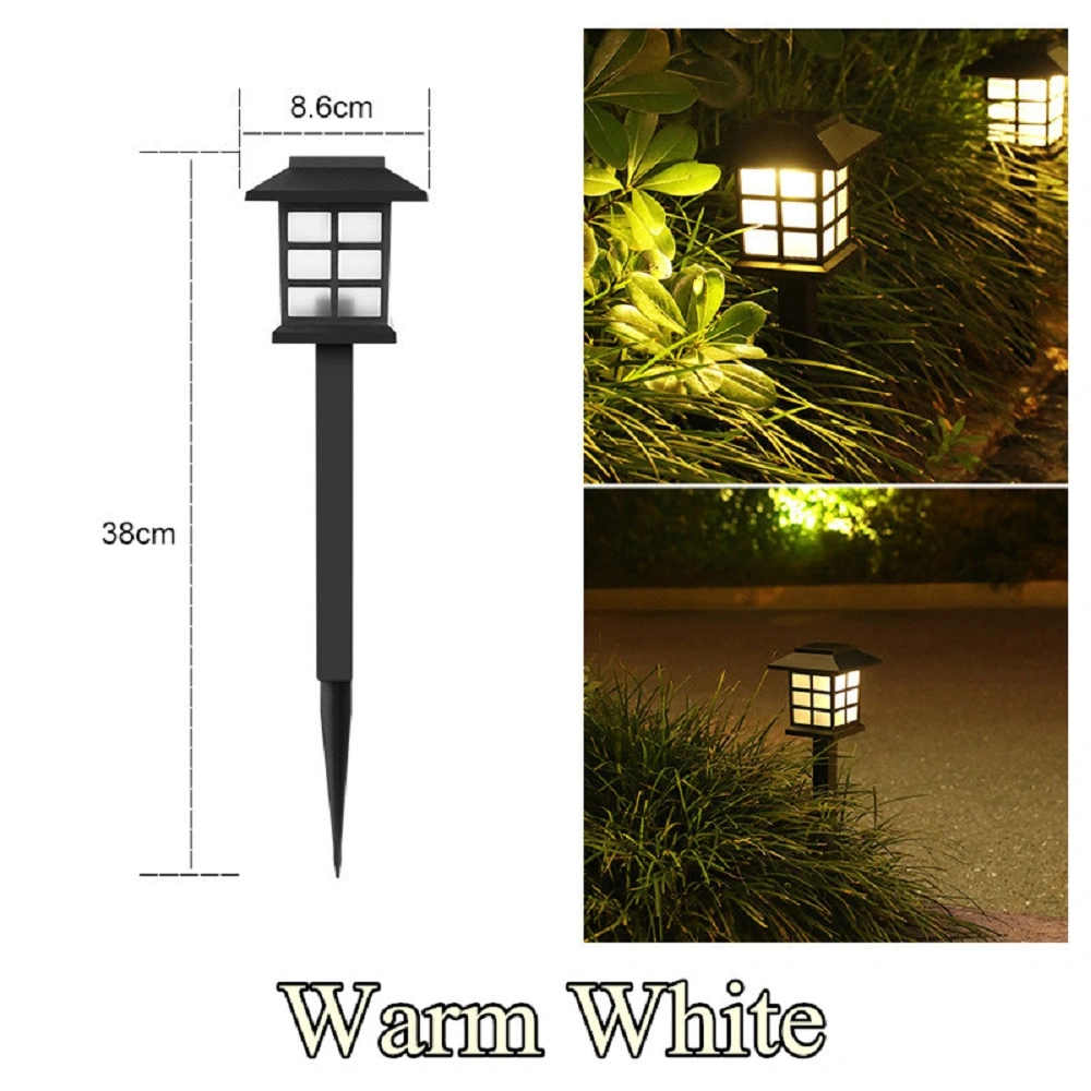 Lawn Yard Bollard IP65 Solar Light Best Battery LED Garden Lamp Bulb