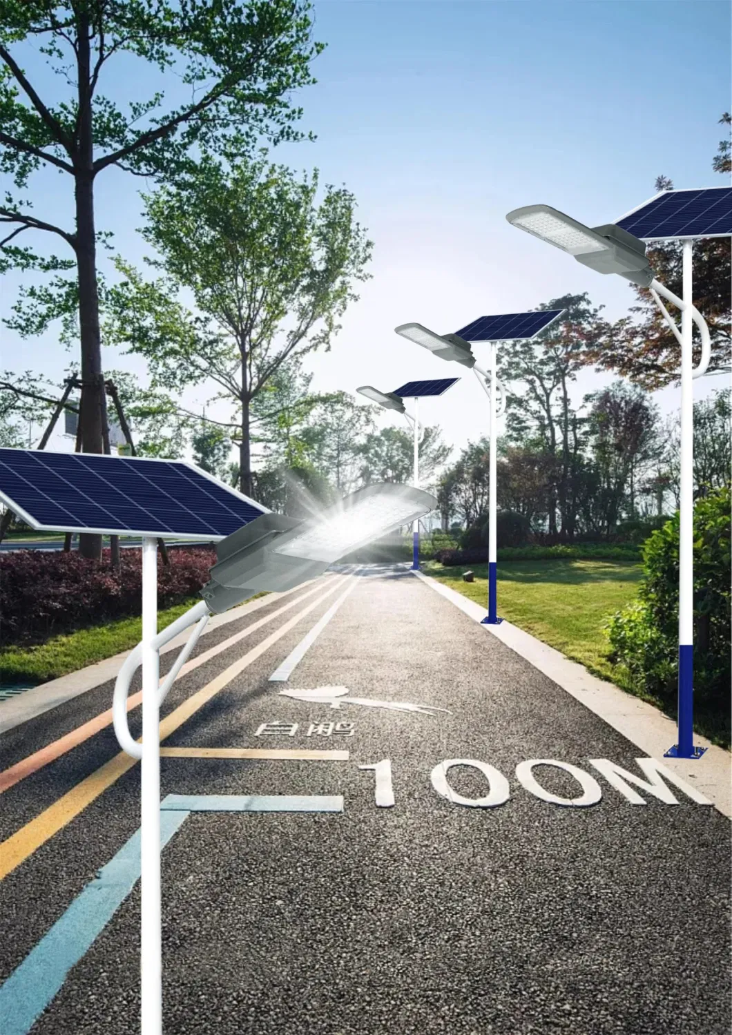 LED Solar Street Light High Market Super Brightness LED Garden Lamps