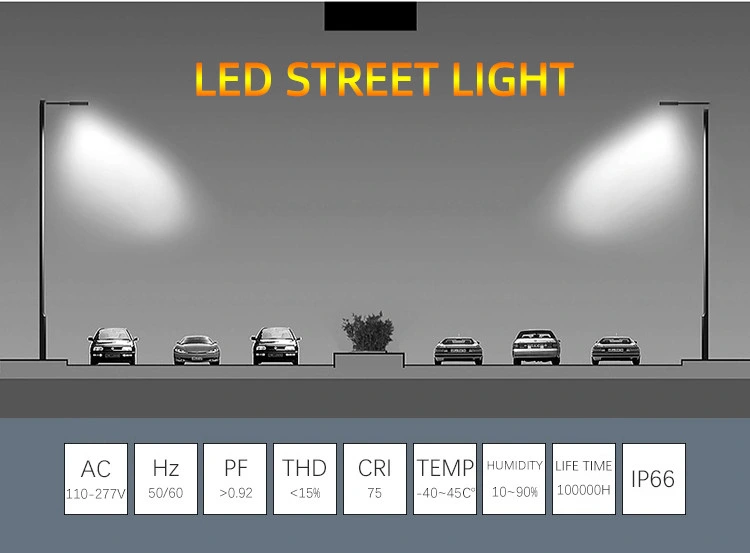 Mercury Vapor Replacement Outdoor 80W LED Street Luminaries