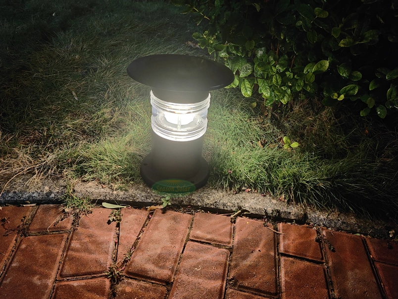 60--80cm Walkway Path Garden Decorative Outdoor Landscape Standing Lighting Pole Solar Bollard LED Light