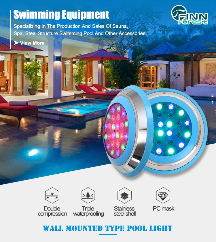 Factory Good Price IP68 Portable Swimming Pool Underwater LED Light